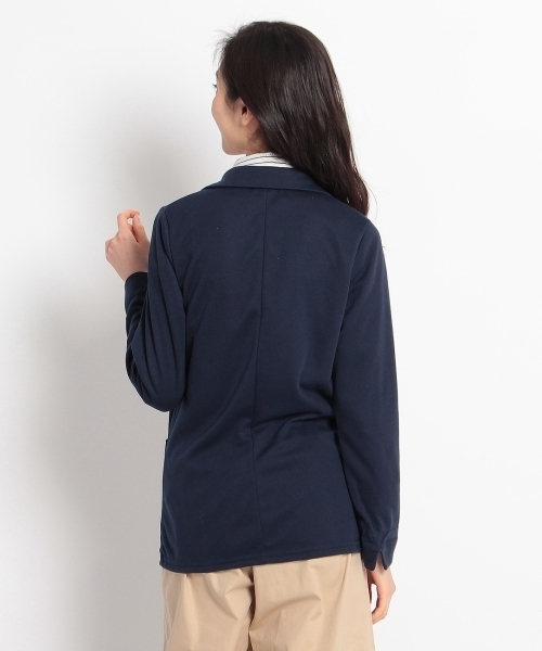 THE SHOP TK (ザ ショップ ティーケー )の「ポンチテーラードジャケット(テーラードジャケット・レディース・グリーン/グレー/ブルー・12/13)」の8枚目の写真