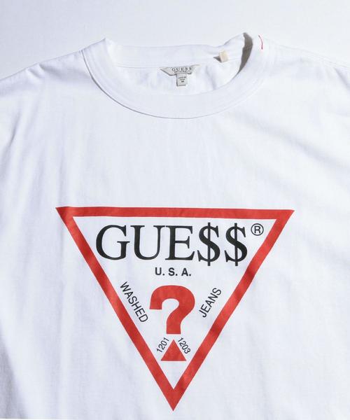Guess（ゲス）の「＜GUESS Originals＞×＜A$AP Rocky＞ O/S LOGO TEE/Tシャツ（Tシャツ/カットソー・メンズ・ホワイト・LARGE/MEDIUM/SMALL）」の3枚目の写真