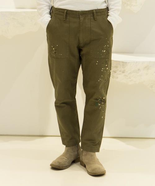 UNITED ARROWS & SONS（ユナイテッドアローズアンドサンズ）の「UNITED ARROWS & SONS（ユナイテッドアローズ＆サンズ）T-MIL PANTS（その他パンツ・メンズ・オリーブ・LARGE/MEDIUM/X-LARGE/SMALL）」の12枚目の写真