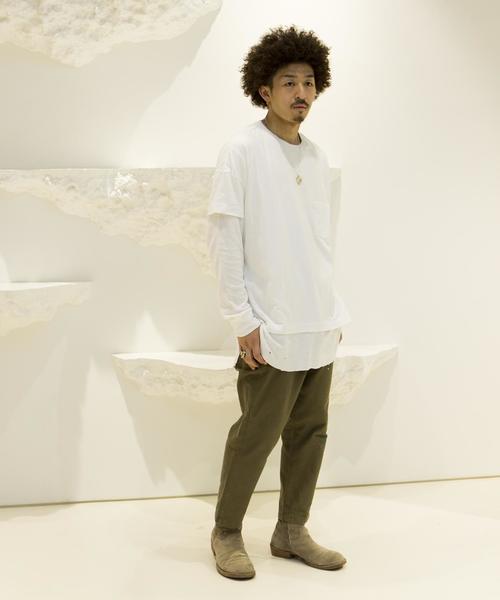 UNITED ARROWS & SONS（ユナイテッドアローズアンドサンズ）の「UNITED ARROWS & SONS（ユナイテッドアローズ＆サンズ）T-MIL PANTS（その他パンツ・メンズ・オリーブ・LARGE/MEDIUM/X-LARGE/SMALL）」の6枚目の写真