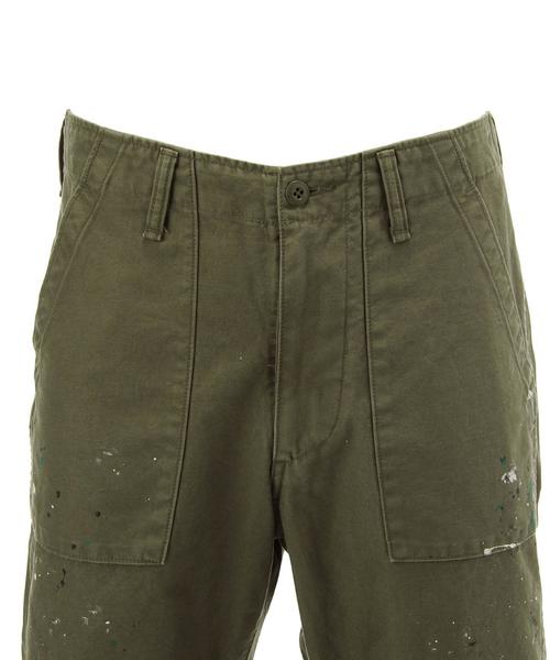 UNITED ARROWS & SONS（ユナイテッドアローズアンドサンズ）の「UNITED ARROWS & SONS（ユナイテッドアローズ＆サンズ）T-MIL PANTS（その他パンツ・メンズ・オリーブ・LARGE/MEDIUM/X-LARGE/SMALL）」の10枚目の写真