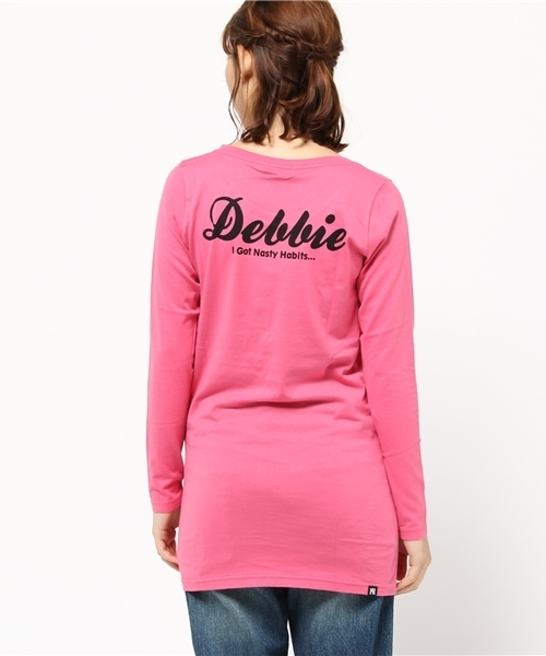 HYSTERIC GLAMOUR(ヒステリックグラマー)の「BLONDIE/’76 pt ビッグT-SH(Tシャツ/カットソー・レディース・ホワイト/ピンク/ブルー・FREE)」の9枚目の写真