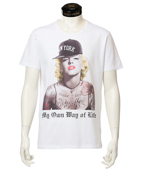 GUILD PRIME(ギルドプライム)の「【NO COMMNET PARIS】MENS 別注 tee shirts(Tシャツ/カットソー・メンズ・ホワイト・SMALL/MEDIUM)」の2枚目の写真