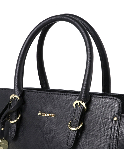 & chouette（アンドシュエット）の「シンプルハンドバッグ Ｍ（ハンドバッグ・レディース・ブラック/ベージュ/ホワイト・FREE）」の6枚目の写真
