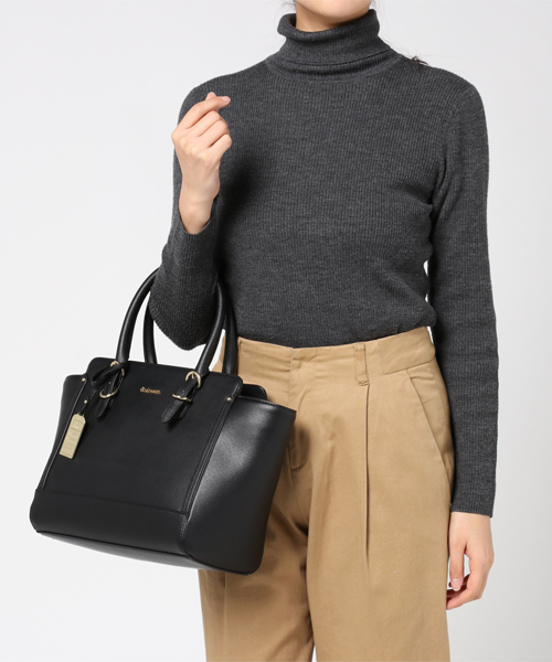 & chouette（アンドシュエット）の「シンプルハンドバッグ Ｍ（ハンドバッグ・レディース・ブラック/ベージュ/ホワイト・FREE）」の10枚目の写真