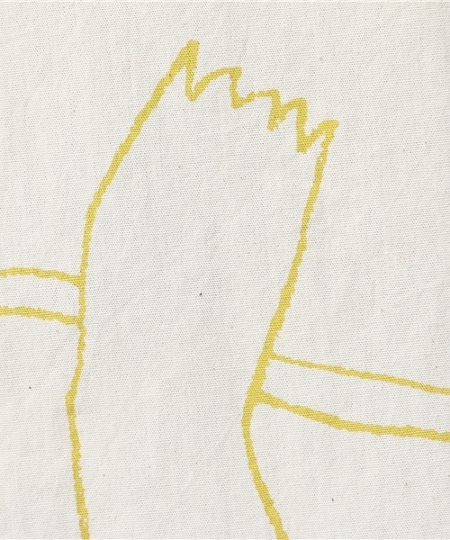 Ne-net（ネネット）の「S はばたきシャツ（シャツ/ブラウス・レディース・ホワイト/ブラック/イエロー・02）」の16枚目の写真