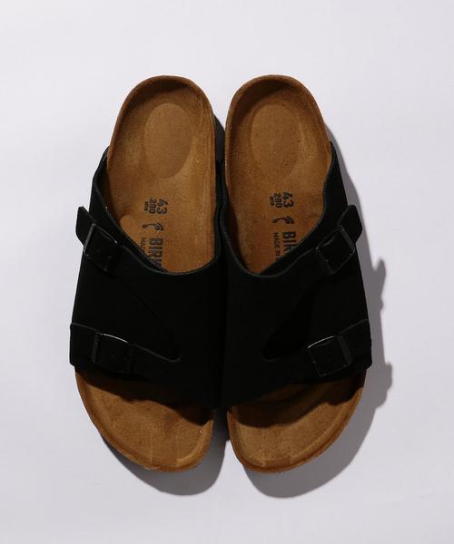 BIRKENSTOCK（ビルケンシュトック）の「＜BIRKENSTOCK（ビルケンシュトック）＞ ZURICH SUEDE/サンダル ¨（サンダル・メンズ・ブラック・39/40/42/41/43）」の2枚目の写真