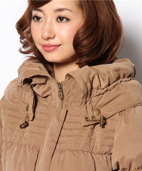 Acienta（アシエンタ）の「袖ファーダウン（ダウンジャケット/コート