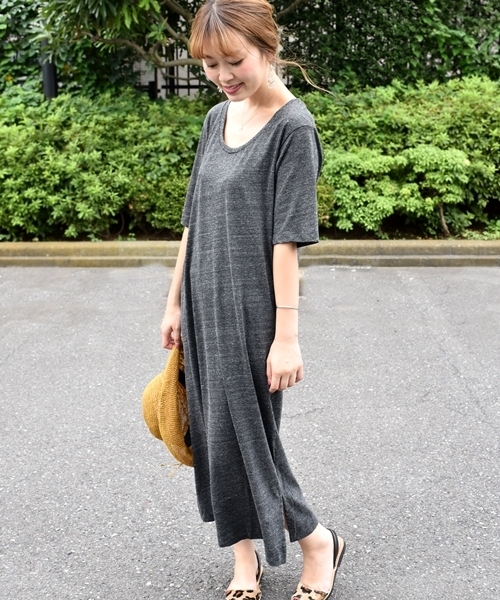 SHIPS(シップス)の「CAL.Berries:DRESS(ワンピース・レディース・ブラック/ライトブルー/オフホワイト・ONE SIZE)」の3枚目の写真