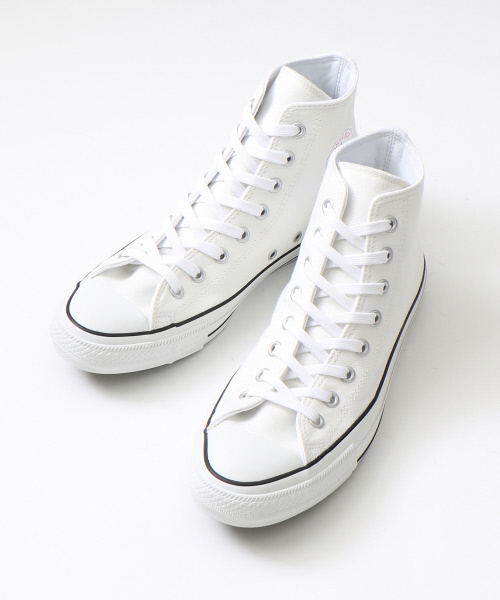 CONVERSE(コンバース)の「【CONVERSE】ALL STAR 100 HI(スニーカー・メンズ・ホワイト/ブラック・3/2/4/1)」の1枚目の写真