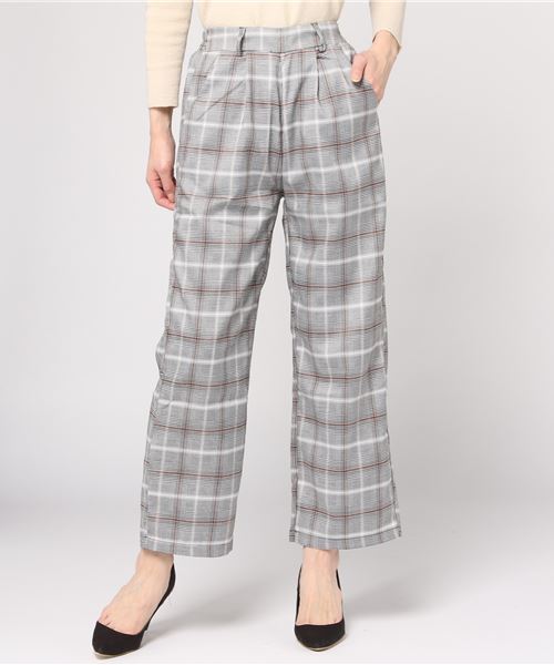 Re:EDIT（リエディ）の「すっきり美脚ストレートパンツ（その他パンツ・レディース・ブラック/ベージュ/ブラウン/グレー/ブラック系その他/ブラウン系その他/バーガンディー/グリーン系その他/モカ・LARGE/MEDIUM/SMALL）」の22枚目の写真