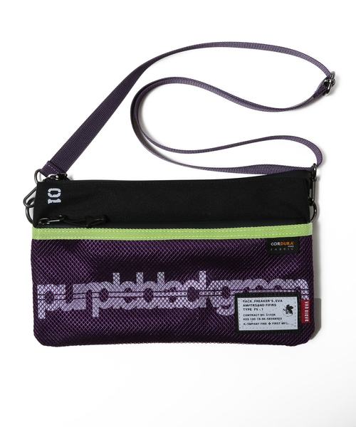 RADIO EVA(ラヂオエヴァ)の「RADIO EVA 504 EVANGELION SACOCHE BAG by FIRE FIRST(ショルダーバッグ・メンズ・イエロー/パープル/レッド/オリーブ/ネイビー/グレー・FREE)」の1枚目の写真