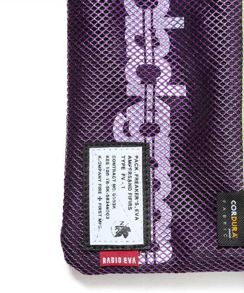 RADIO EVA(ラヂオエヴァ)の「RADIO EVA 504 EVANGELION SACOCHE BAG by FIRE FIRST(ショルダーバッグ・メンズ・イエロー/パープル/レッド/オリーブ/ネイビー/グレー・FREE)」の16枚目の写真