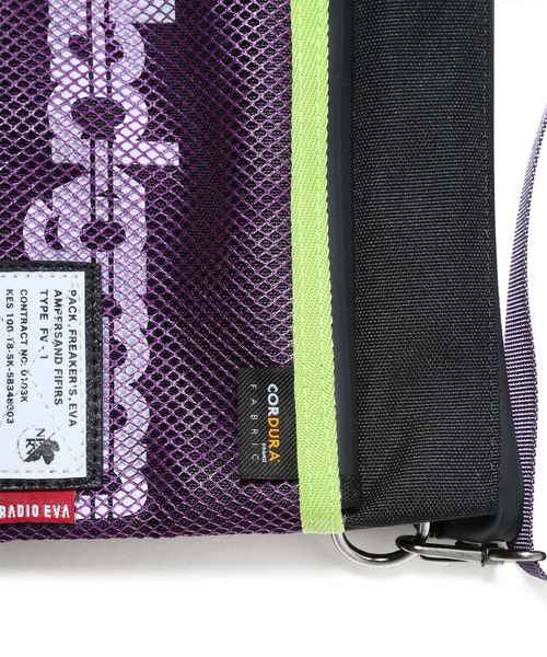 RADIO EVA(ラヂオエヴァ)の「RADIO EVA 504 EVANGELION SACOCHE BAG by FIRE FIRST(ショルダーバッグ・メンズ・イエロー/パープル/レッド/オリーブ/ネイビー/グレー・FREE)」の12枚目の写真
