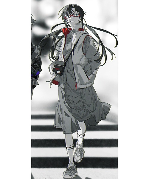RADIO EVA(ラヂオエヴァ)の「RADIO EVA 504 EVANGELION SACOCHE BAG by FIRE FIRST(ショルダーバッグ・メンズ・イエロー/パープル/レッド/オリーブ/ネイビー/グレー・FREE)」の2枚目の写真