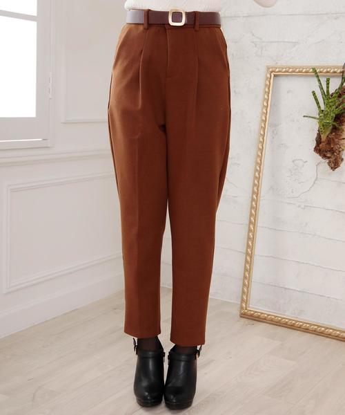 Doula Doula（ドゥーラドゥーラ）の「テーパードパンツ（その他パンツ・レディース・ブラック/ブラウン/ベージュ/ダークグレー・S/M/L）」の5枚目の写真