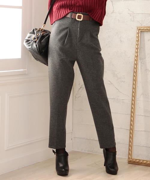 Doula Doula（ドゥーラドゥーラ）の「テーパードパンツ（その他パンツ・レディース・ブラック/ブラウン/ベージュ/ダークグレー・S/M/L）」の10枚目の写真