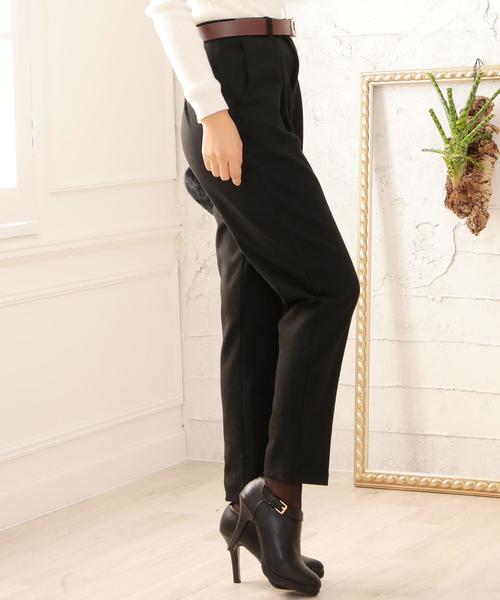 Doula Doula（ドゥーラドゥーラ）の「テーパードパンツ（その他パンツ・レディース・ブラック/ブラウン/ベージュ/ダークグレー・S/M/L）」の13枚目の写真