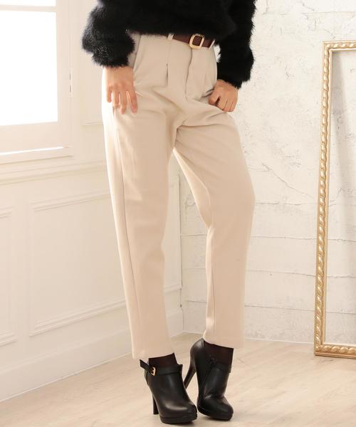 Doula Doula（ドゥーラドゥーラ）の「テーパードパンツ（その他パンツ・レディース・ブラック/ブラウン/ベージュ/ダークグレー・S/M/L）」の17枚目の写真