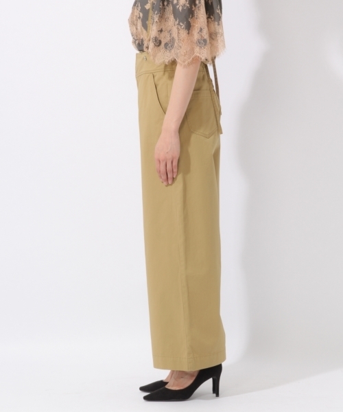 laboratory work（ラボラトリーワーク）の「サス付き後ろレースアップパンツ（その他パンツ・レディース・ベージュ/ブラウン/ブルー・MEDIUM）」の10枚目の写真