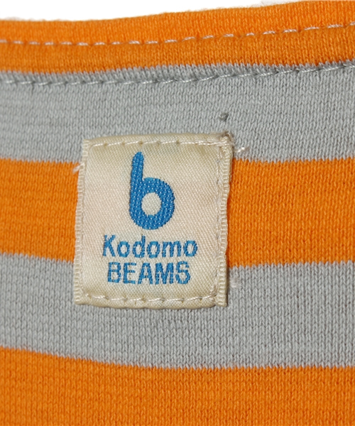 こども ビームス（コドモビームス）の「□こども ビームス / "Daily Cut" 薄手ボーダー 長袖 Tシャツ (80～130)（Tシャツ/カットソー・キッズ・グレー/ブラウン/グリーン/ブルー系その他/その他1・80/90/100/110/120/130）」の9枚目の写真