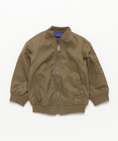 SEVENDAYS=SUNDAY（セブンデイズサンデイ）の「・MA-1ブルゾン（その他アウター・キッズ・ブラック/ボルドー/カーキ・100/110/120）」の2枚目の写真