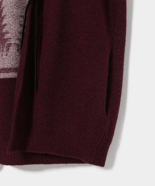 PENDLETON（ペンドルトン）の「【PENDLETON】別注 Harding柄カーディガン（カーディガン/ボレロ・メンズ・ブラック/パープル系その他2・M/L）」の10枚目の写真