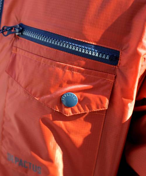 DEPACTUS（ディパクタス）の「GUNWALE／ライトアウター（ブルゾン・メンズ・オレンジ・SMALL/MEDIUM/X-LARGE/LARGE）」の5枚目の写真