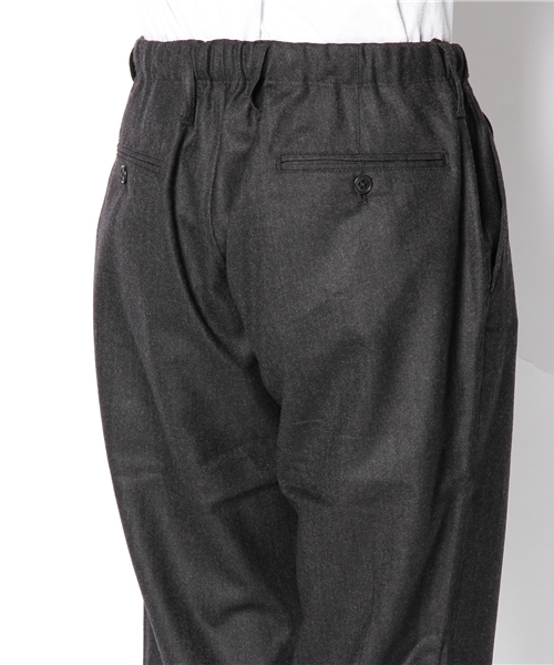 ADAM ET ROPE'（アダムエロペ）の「ウールヘリンボン　S100 イージーパンツ（その他パンツ・メンズ・グレー/ブラウン系その他/ブラック系その他・MEDIUM/LARGE）」の7枚目の写真