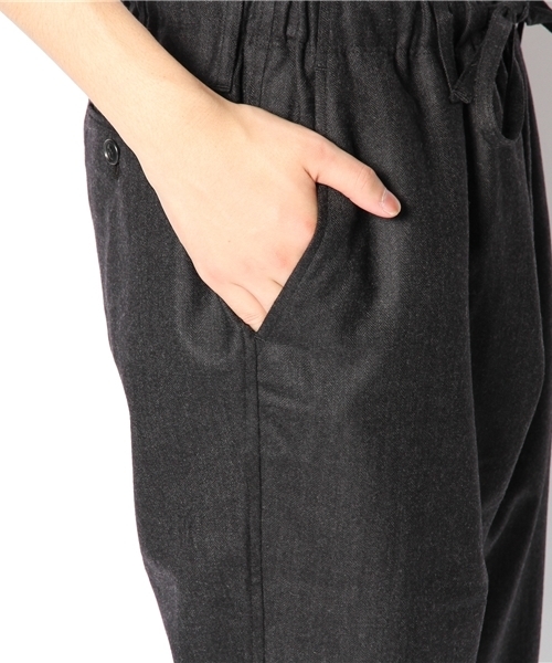 ADAM ET ROPE'（アダムエロペ）の「ウールヘリンボン　S100 イージーパンツ（その他パンツ・メンズ・グレー/ブラウン系その他/ブラック系その他・MEDIUM/LARGE）」の8枚目の写真