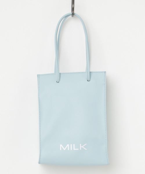 MILK（ミルク）の「レザー petit BAG（ハンドバッグ）」 - WEAR