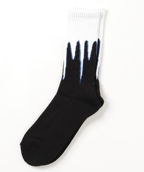 ADPOSION(アドポーション)の「【日本製】ファイアーパターンソックス(ソックス/靴下・メンズ・レッド/イエロー/ブルー・FREE)」の5枚目の写真