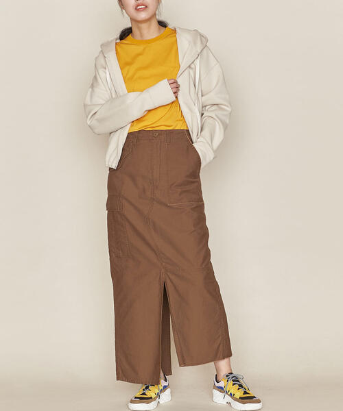 ASTRAET アストラット ミリタリー マキシスカート カーゴ M ASTRAET アストラット ミリタリー マキシスカート カーゴ M