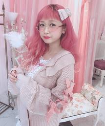 Swankiss | HB fluffy ribbon C/D(カーディガン/ボレロ)