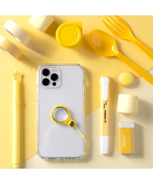 Hamee(ハミィ)の「スマホ ストラップ HandLinker Putto ベアリング ストラップ リングストラップ 落下防止(スマホグッズ・レディース・ホワイト/スカイブルー/ブラック/パープル/レッド/イエロー/オレンジ/グリーン/ミント/ベビーピンク/フューシャピンク・FREE)」の15枚目の写真