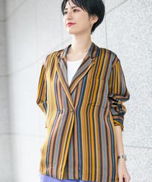 BEAUTY&YOUTH UNITED ARROWS | BY オルタナティブストライプシャツジャケット◆(シャツ/ブラウス)