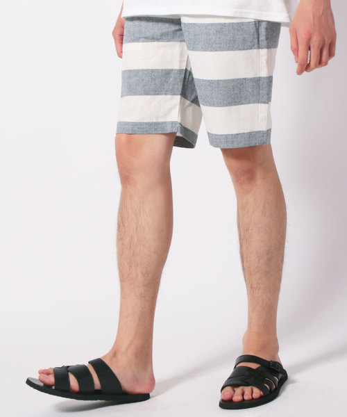 SHISKY（シスキー）の「綿麻ハーフショーツパンツ（その他パンツ・メンズ・I/D/H/F/C/J/G/B/A/E・M/L）」の4枚目の写真