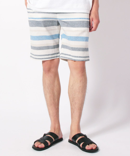 SHISKY（シスキー）の「綿麻ハーフショーツパンツ（その他パンツ・メンズ・I/D/H/F/C/J/G/B/A/E・M/L）」の7枚目の写真