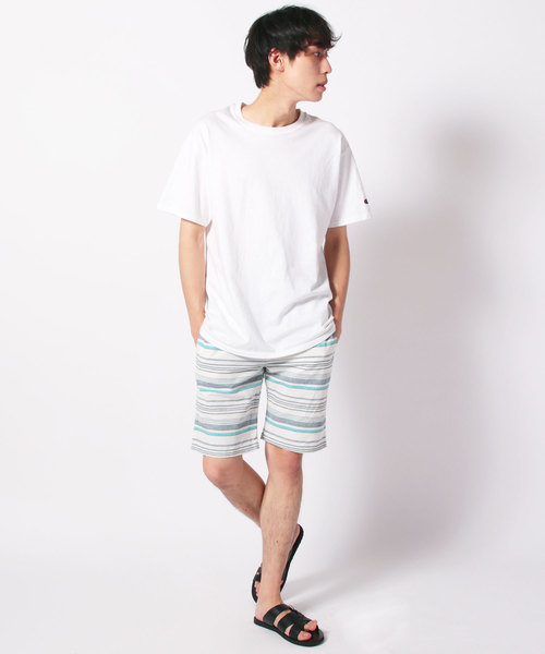 SHISKY（シスキー）の「綿麻ハーフショーツパンツ（その他パンツ・メンズ・I/D/H/F/C/J/G/B/A/E・M/L）」の11枚目の写真