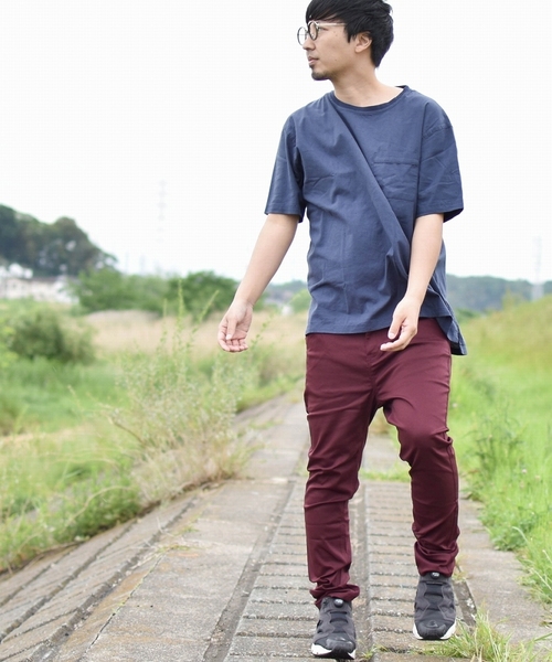 ARCHIVER(アーカイバ)の「【Ir】綿麻Tシャツ(Tシャツ/カットソー・レディース・ホワイト/ネイビー/カーキ/サックスブルー/モカ・MEDIUM/LARGE/X-LARGE)」の6枚目の写真