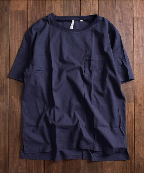 ARCHIVER(アーカイバ)の「【Ir】綿麻Tシャツ(Tシャツ/カットソー・レディース・ホワイト/ネイビー/カーキ/サックスブルー/モカ・MEDIUM/LARGE/X-LARGE)」の22枚目の写真