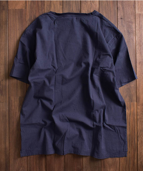 ARCHIVER(アーカイバ)の「【Ir】綿麻Tシャツ(Tシャツ/カットソー・レディース・ホワイト/ネイビー/カーキ/サックスブルー/モカ・MEDIUM/LARGE/X-LARGE)」の9枚目の写真