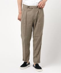 Lideal Planet Easy リラックス トラウザー パンツ Lサイズ lideal（リデアル）の「lideal 2タックリラックストラウザー POST