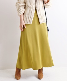 IENA | キリカエフレアーサテンスカート◆(スカート)