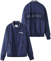 MILKFED.�i�~���N�t�F�h�j�́uBACK LOGO BLOUSON�i�i�C�����W���P�b�g�j�v