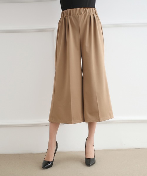 Coo+i(クーイ)の「フレア ガウチョパンツ(スウェットパンツ・レディース・ブラック系その他/ネイビー/ピンク/ブラック/グレー/ホワイト/ベージュ/キャメル/オレンジ/ホワイト系その他/カーキ/ワイン/テラコッタ・FREE)」の19枚目の写真