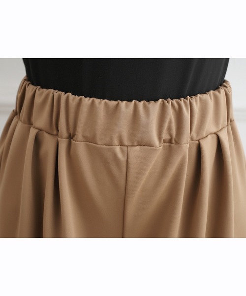 Coo+i(クーイ)の「フレア ガウチョパンツ(スウェットパンツ・レディース・ブラック系その他/ネイビー/ピンク/ブラック/グレー/ホワイト/ベージュ/キャメル/オレンジ/ホワイト系その他/カーキ/ワイン/テラコッタ・FREE)」の22枚目の写真