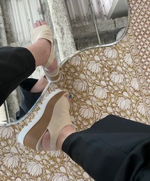 chuclla | 【chuclla】【2020/SS】厚底 バッグストラップ オープントゥサンダル chs55(サンダル)