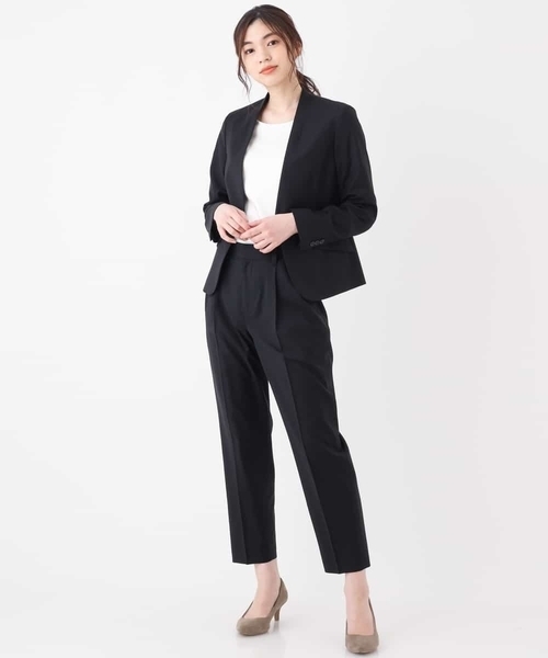 a.v.v(アーヴェヴェ)の「【セットアップ対応】importVネックジャケット(その他アウター・レディース・ブラック/グレー・38/34/42/36/40)」の20枚目の写真