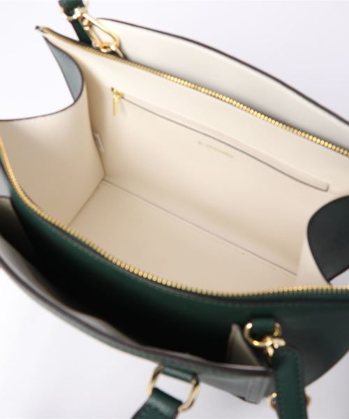 & chouette（アンドシュエット）の「新型2wayハンドバッグ（ハンドバッグ・レディース・ブラック/ネイビー/ブラウン/オフホワイト/ピンク/グリーン・FREE）」の10枚目の写真